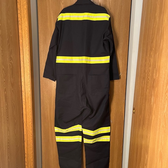 Red Kap Hi Visibility Coverall Long Sleeve NWOT - Picture 3 of 9